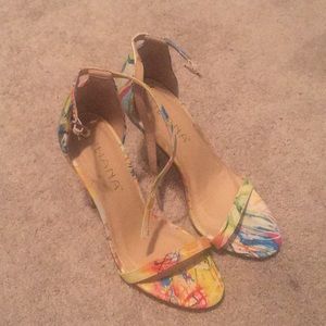 Multi colored lulu’s heels